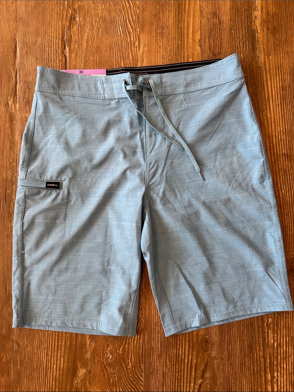 O'Neill Men's Blue Board Shorts with Drawstring 30”